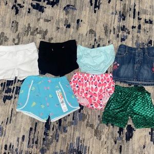 18 Month Summer Bottoms 7 Piece Bundle
